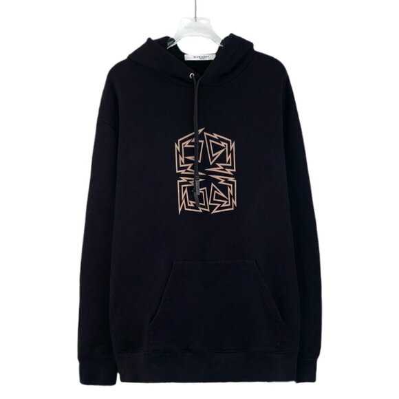 Givenchy Black cotton hoodie - Picture 1 of 7